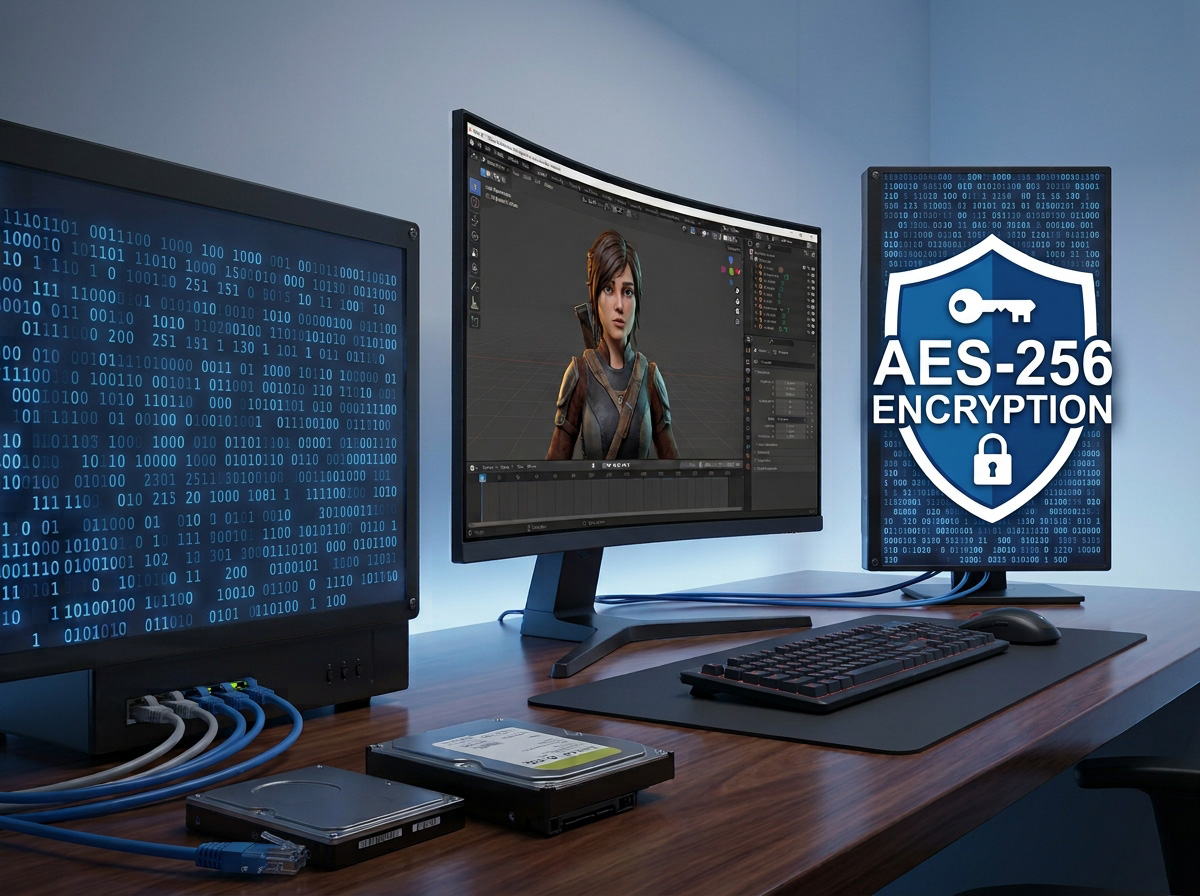 Secure Blender Production