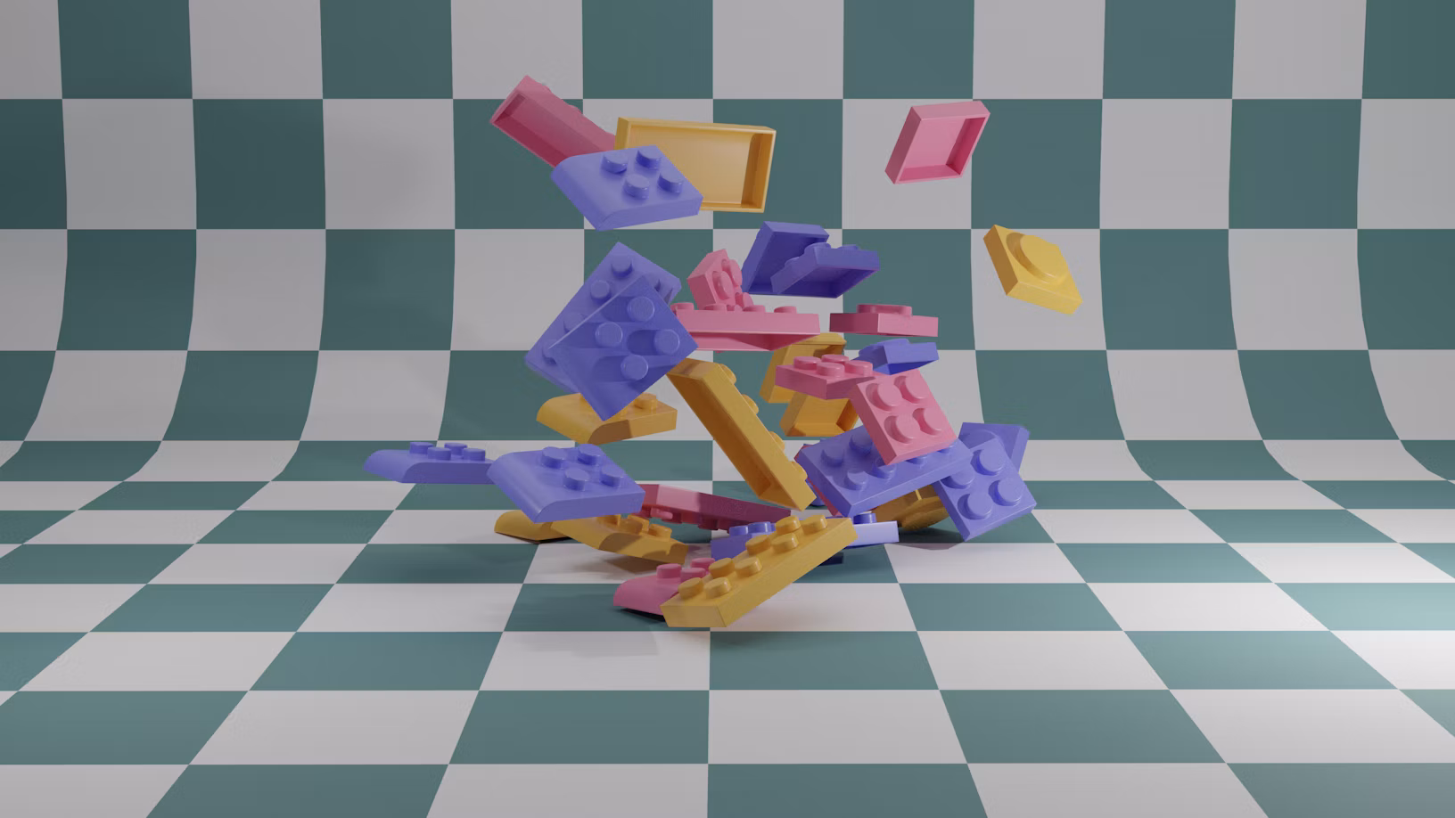 Modular scene assembly replacing one monolithic project file