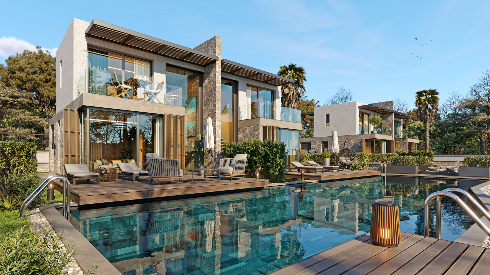 Modern Luxury Villa Architectural Visualization