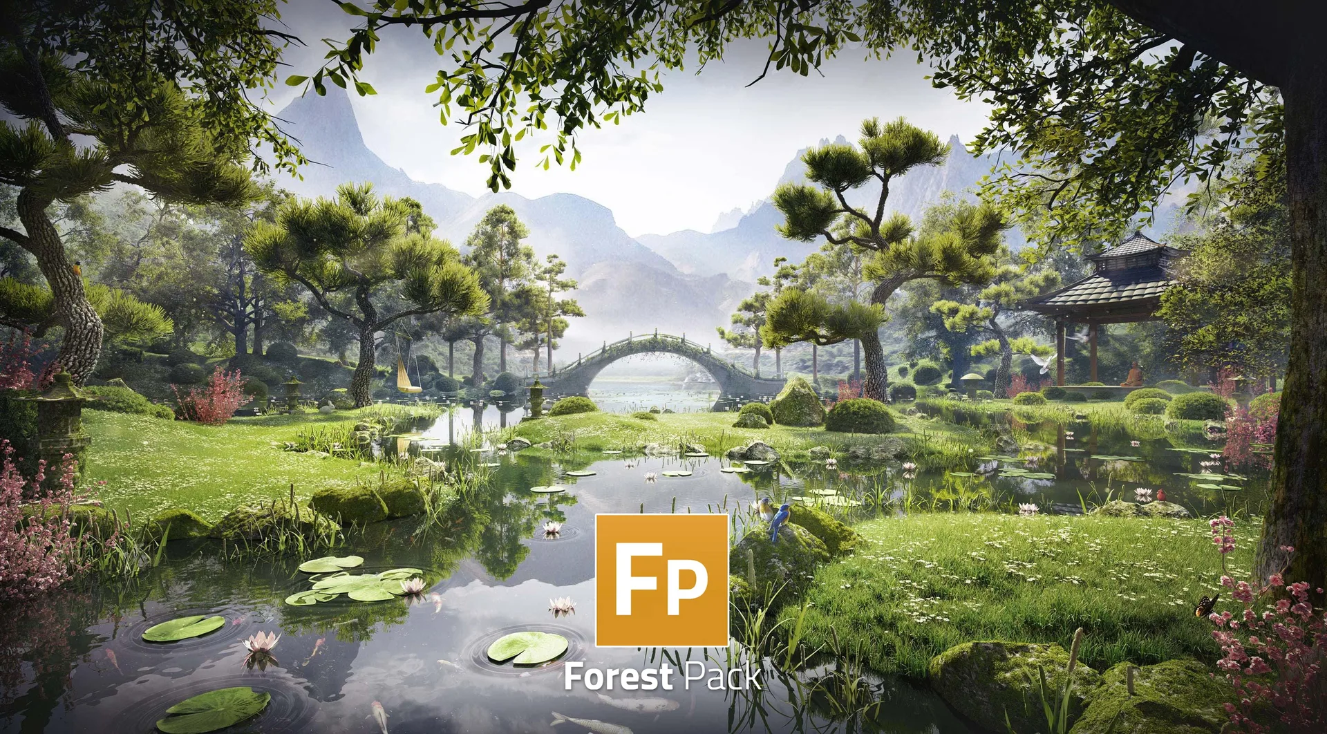 3Ds Max ArchViz Optimization: Managing Massive Landscapes with Forest Pack Pro