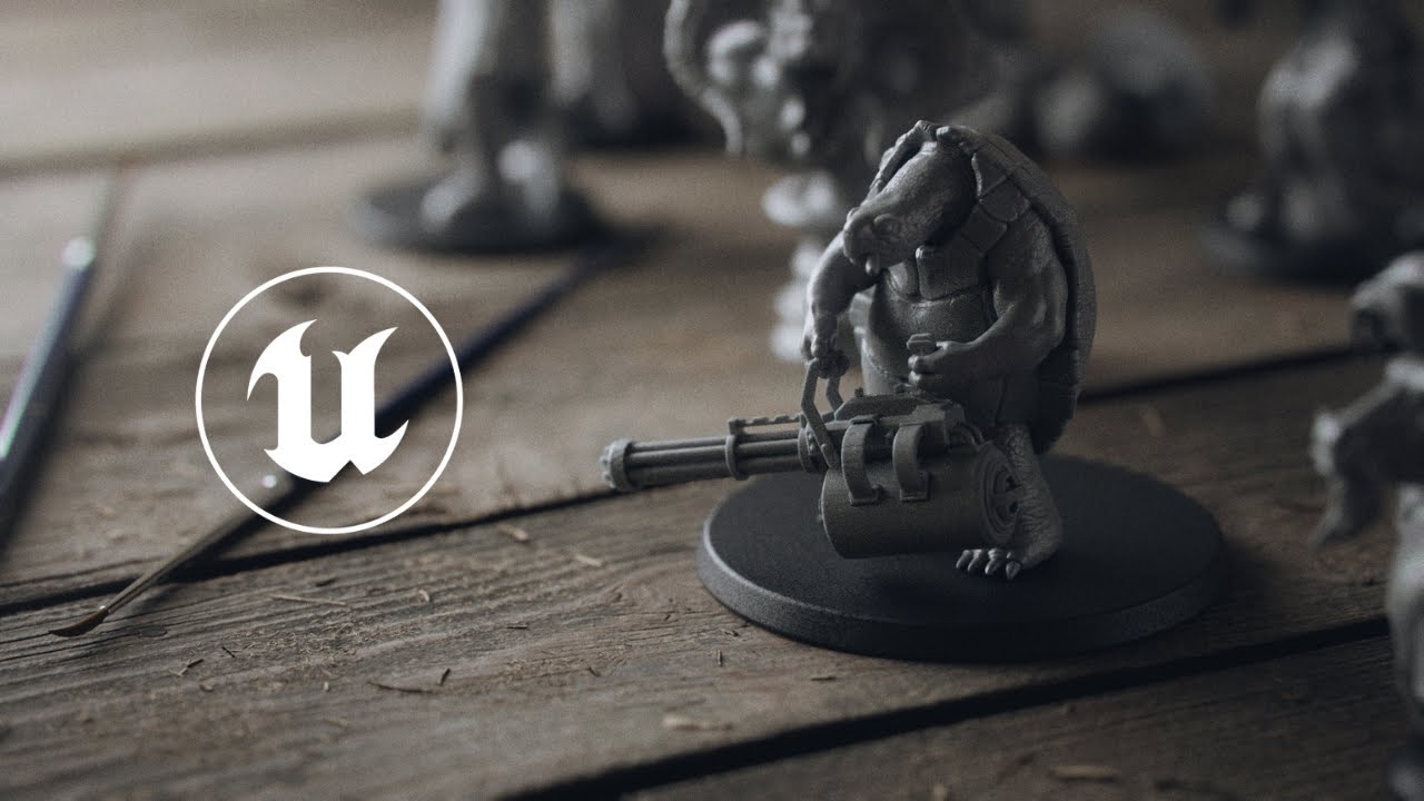 Reference output from the Unreal Engine Path Tracer